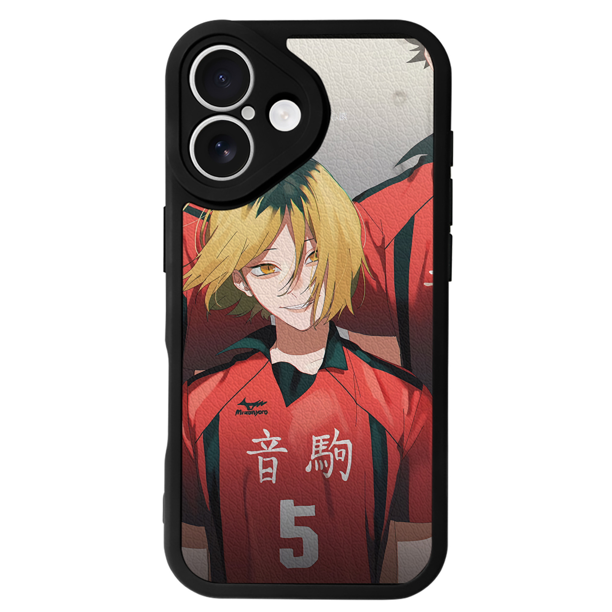 ハイキュー!! Haikyu!! 【iPhone 16シリーズ対応】シリコンスマホケース（レザー調） 材質：シリコン